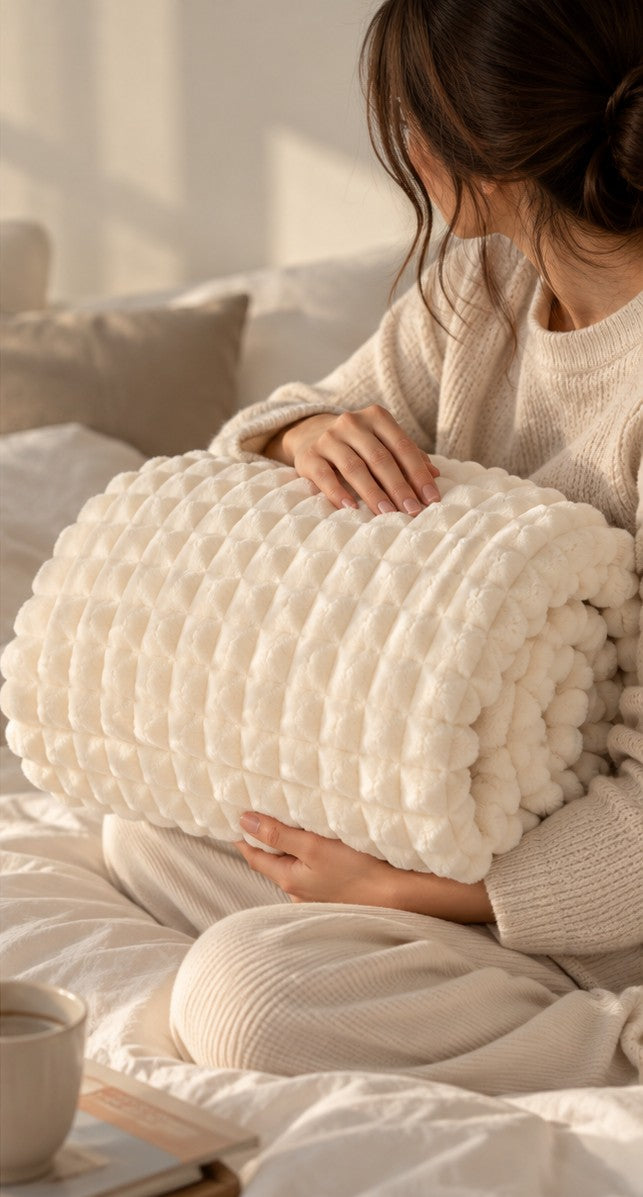 Comment laver un plaid polaire pour qu'il reste doux