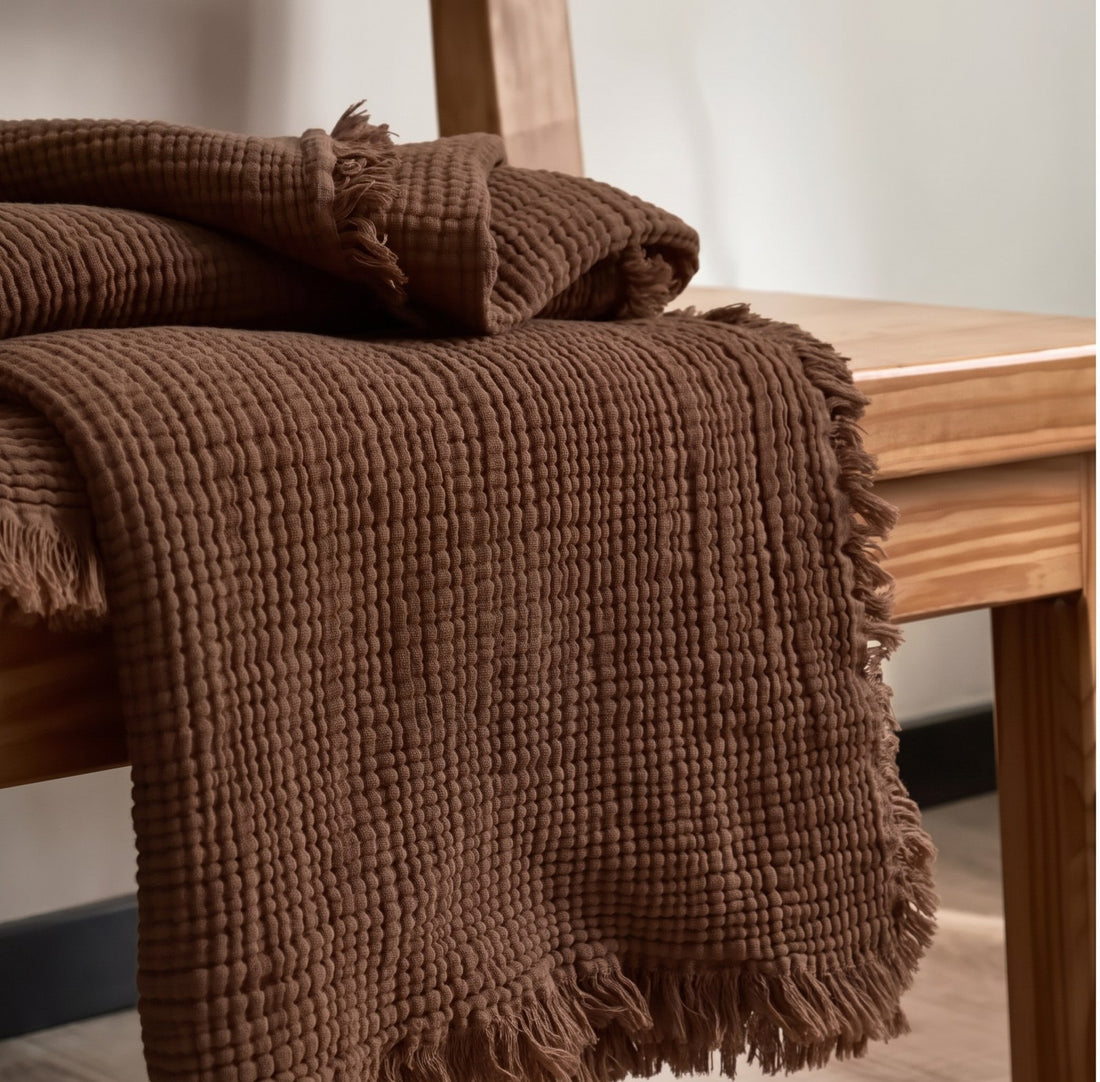 Des franges pour un rendu artisanal
